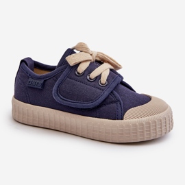 Zapatillas infantiles HI-POLY System Big Star NN374016 Azul marino 1