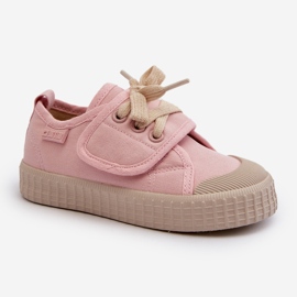 Zapatillas infantiles HI-POLY System Big Star NN374019 Rosa rosado 1
