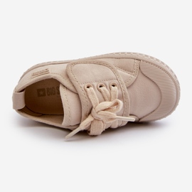 Zapatillas infantiles HI-POLY System Big Star NN374017 Beige 5