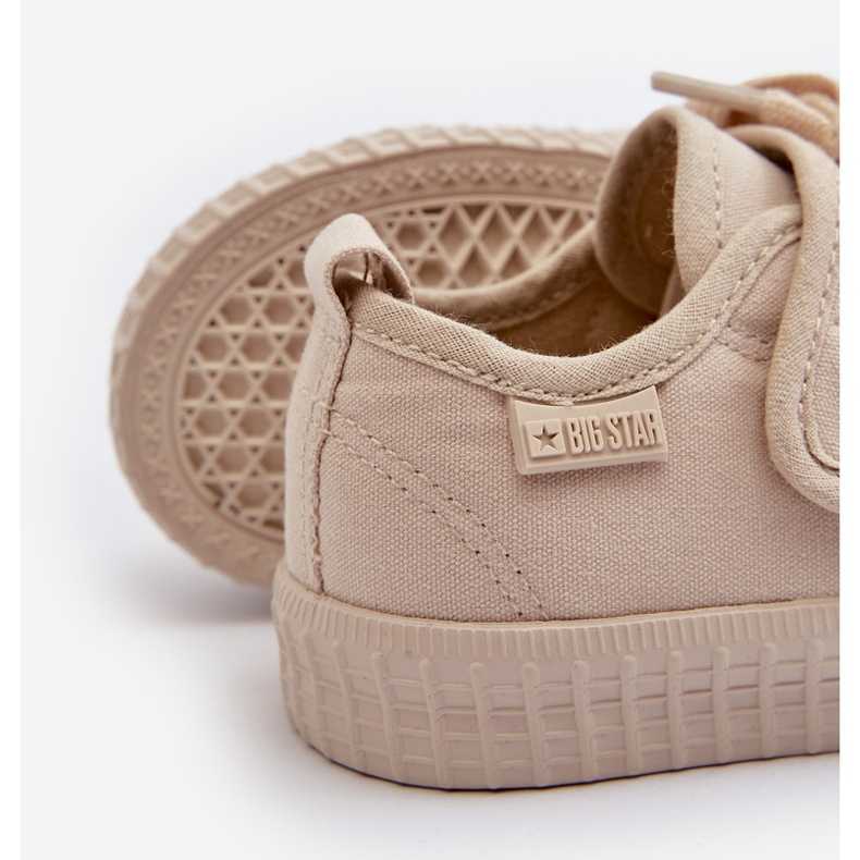 Zapatillas infantiles HI-POLY System Big Star NN374017 Beige 1