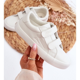 Zapatillas Infantiles Velcro Big Star NN374007 Blanco 3