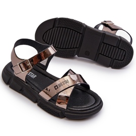 Sandalias Niña Big Star NN374264 Negro marrón 5