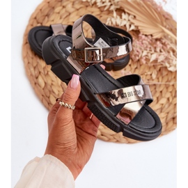 Sandalias Niña Big Star NN374264 Negro marrón 2