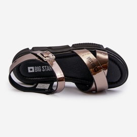 Sandalias Niña Big Star NN374264 Negro marrón 4