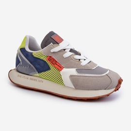 Zapatillas Deportivas De Hombre Sistema Memory Foam Big Star NN174344 Gris 5