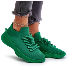 Zapatillas Deportivas Slip-On Mujer Verde Juhitha 7