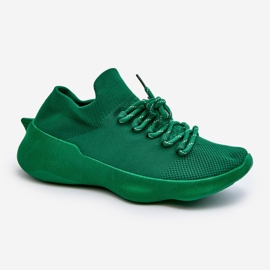 Zapatillas Deportivas Slip-On Mujer Verde Juhitha 1 Zapatillas Deportivas Slip-On Mujer Verde Juhitha 1