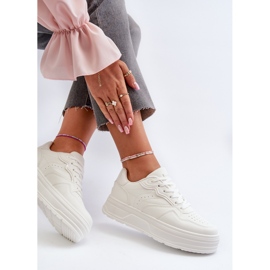 Zapatillas Mujer Plataforma Blanco Axivana 1