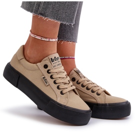 Zapatillas de mujer Lee Cooper LCW-24-31-2721 Beige 9