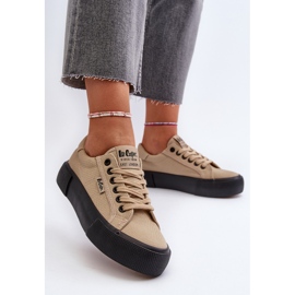 Zapatillas de mujer Lee Cooper LCW-24-31-2721 Beige 3