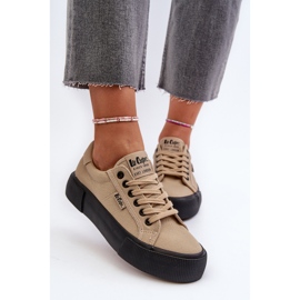Zapatillas de mujer Lee Cooper LCW-24-31-2721 Beige 4
