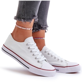Zapatillas Bajas Clásicas para Mujer Blancas Caelira blanco 8