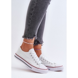 Zapatillas Bajas Clásicas para Mujer Blancas Caelira blanco 2
