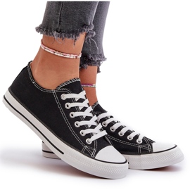 Zapatillas Bajas Clásicas Mujer Negro Caelira 8