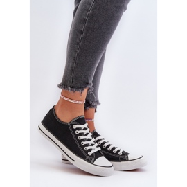 Zapatillas Bajas Clásicas Mujer Negro Caelira 2