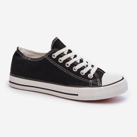 Zapatillas Bajas Clásicas Mujer Negro Caelira 1