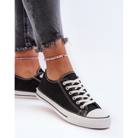Zapatillas Bajas Clásicas Mujer Negro Caelira 5