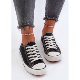 Zapatillas Bajas Clásicas Mujer Negro Caelira 6