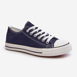 Zapatillas Bajas Clásicas Mujer Azul Marino Caelira 1 Zapatillas Bajas Clásicas Mujer Azul Marino Caelira 1