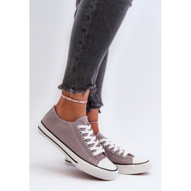 Zapatillas Bajas Clásicas Mujer Gris Caelira 2