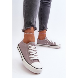 Zapatillas Bajas Clásicas Mujer Gris Caelira 3