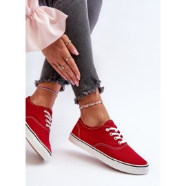 Zapatillas clásicas rojas Olvali para mujer rojo 6