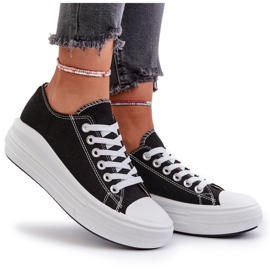 Zapatillas de Mujer con Plataforma Enorme Negra Amyete negro 11