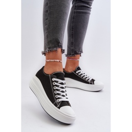 Zapatillas de Mujer con Plataforma Enorme Negra Amyete negro 5