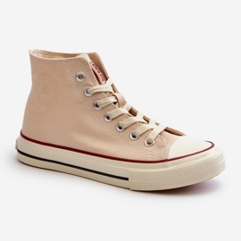 Zapatillas Altas Mujer Big Star NN274278 Beige 3