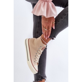 Zapatillas Altas Mujer Big Star NN274278 Beige 10