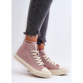 Zapatillas Altas Mujer Big Star NN274277 Rosa rosado 5