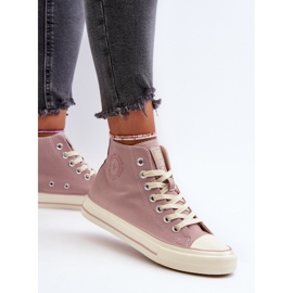 Zapatillas Altas Mujer Big Star NN274277 Rosa rosado 8