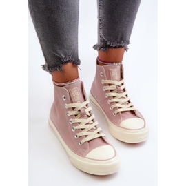 Zapatillas Altas Mujer Big Star NN274277 Rosa rosado 10