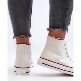 Zapatillas Altas Mujer Big Star NN274276 Blanco 9
