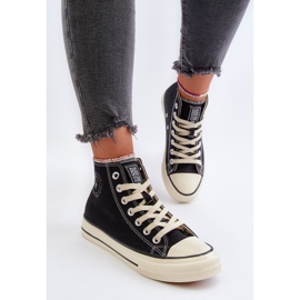 Zapatillas Altas Mujer Big Star NN274283 Negro 8