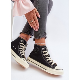 Zapatillas Altas Mujer Big Star NN274283 Negro 3