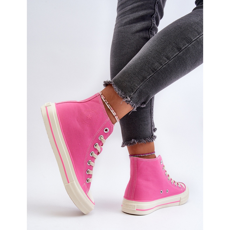 Zapatillas Altas Mujer Big Star NN274282 Rosa 1