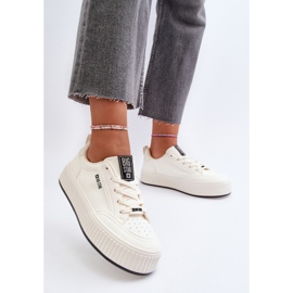 Zapatillas Mujer Plataforma Big Star NN274254 Blanco 5