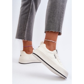 Zapatillas Mujer Plataforma Big Star NN274254 Blanco 9