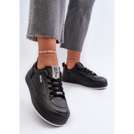 Zapatillas Mujer Plataforma Big Star NN274255 Negro 5