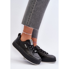 Zapatillas Mujer Plataforma Big Star NN274255 Negro 4