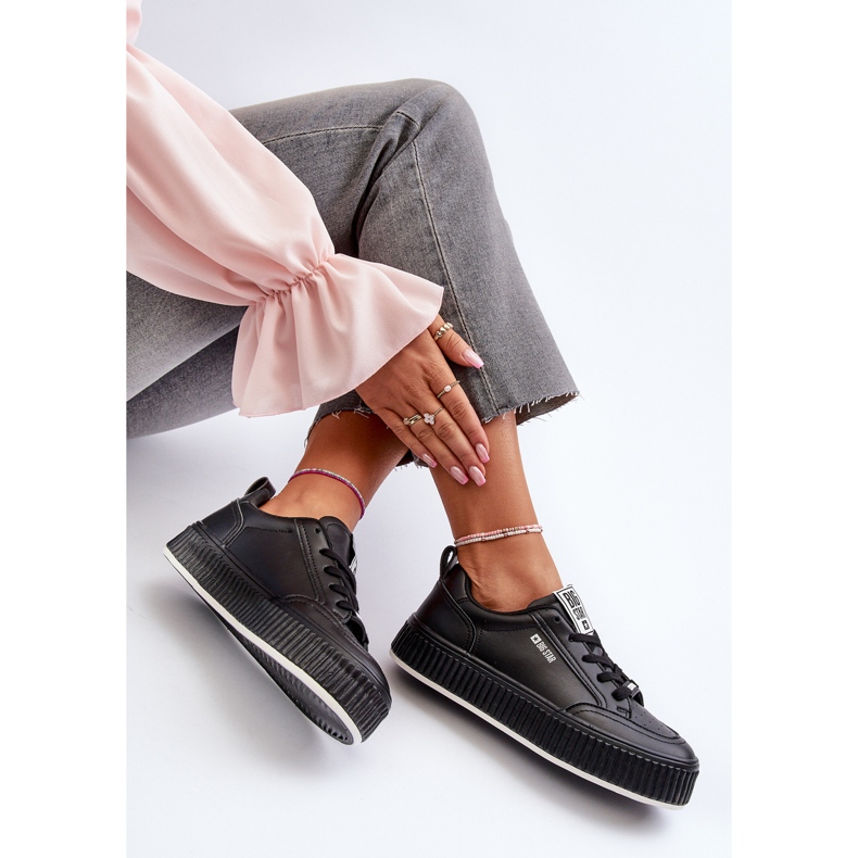 Zapatillas Mujer Plataforma Big Star NN274255 Negro 2
