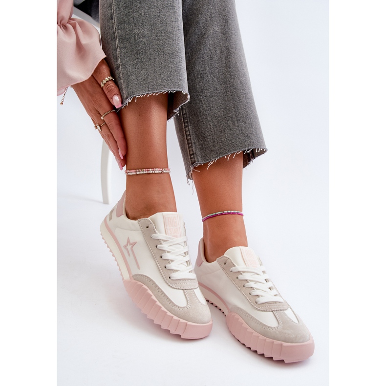 Zapatillas Bajas Mujer Big Star NN274868 Rosa rosado 2