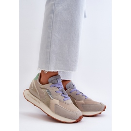 Zapatillas de Mujer con Sistema Memory Foam Plataforma Big Star NN274681 Beige 5