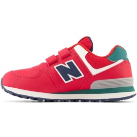 Zapatillas New Balance PV574CU rojo 2