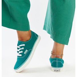 Deportivas Erla clásicas verdes 3