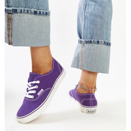 Zapatillas Erla clásicas moradas violeta 3