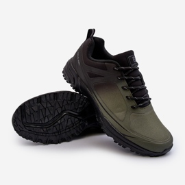 Zapatillas deportivas trekking Menesio caqui para hombre verde 1