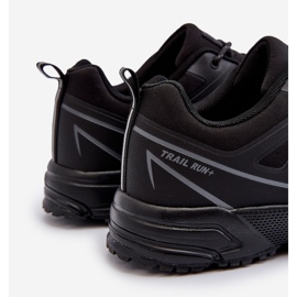 Menesio Zapatillas Deportivas Trekking Hombre Negro 2
