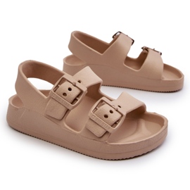 Sandalias Ligeras Con Hebillas Big Star NN374544 Beige 5